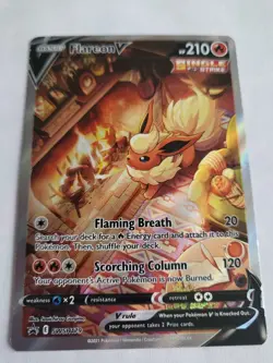 Flareon V SWSH179 SWSH: Sword & Shield Promo Cards Holo - Image 1