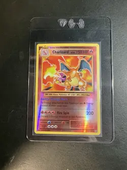 Pokemon TCG Charizard 2016 Reverse Holo Card 11/108 XY: Evolutions - Image 1