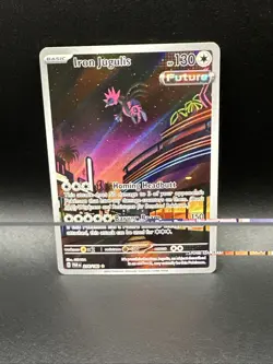 Pokemon TCG Iron Jugulis Paradox Rift Holo Card 216/182 - Image 1