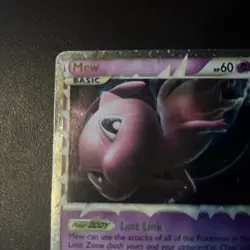 Mew Holo #97 Pokemon Triumphant 2010 TCG Ultra Rare Prime Pokemon Card - Image 2