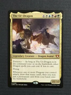 Magic The Gathering The Ur-Dragon Commander Masters Non-foil - Image 1