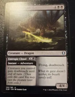 Topaz Dragon 153/361 Uncommon Battle For Baldur's Gate Magic: The Gathering - Image 1