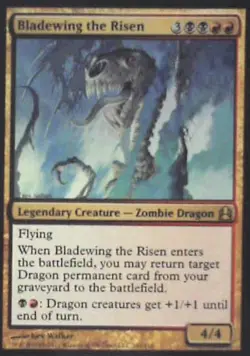 Bladewing the Risen - Commander: #185, Magic: The Gathering Lp C283 - Image 1