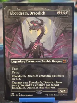 Ebondeath, Dracolich (Borderless) Adventures in the Forgotten Realms Regular - Image 1