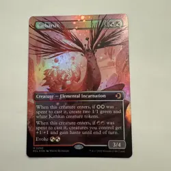 Catharsis FOIL Borderless 292 Lorwyn Eclipsed ECL MTG Mythic Unplayed Mint M/NM - Image 1
