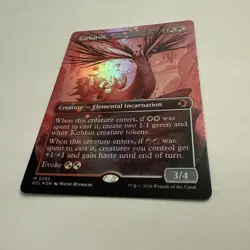 Catharsis FOIL Borderless 292 Lorwyn Eclipsed ECL MTG Mythic Unplayed Mint M/NM - Image 4