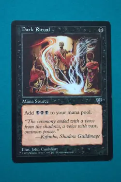 Dark Ritual - MTG - Mirage - Lightly Played - Magic the Gathering(2) - Image 1