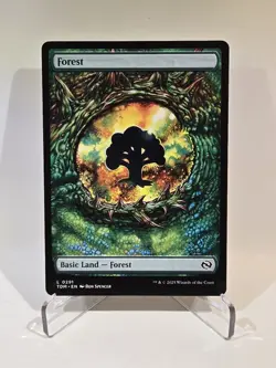 MTG Forest (0291) Non-Foil Tarkir: Dragonstorm Magic The Gathering - Image 1