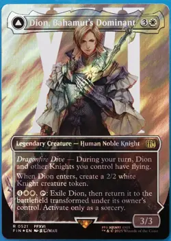 Dion Bahamut's Dominant (Borderless Character Surge) Final Fantasy NM (510665) - Image 1