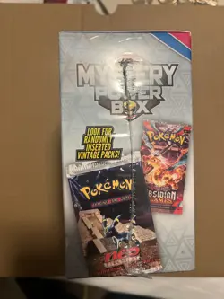Pokemon 2025 Walmart Mystery Power Box 5 Booster Packs Chase Pack Seeded 1:10 - Image 4