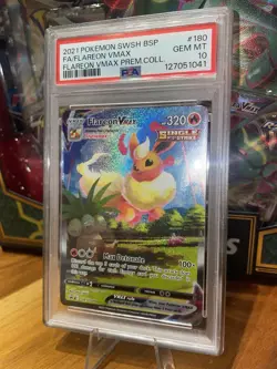 Flareon VMAX SWSH180 Premium Collection Box Pokemon Promo - PSA 10 Gem Mint - Image 4