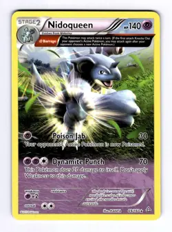 Nidoqueen (Omega) XY - Primal Clash #69 (2015) Rare NM Pokemon - Image 1