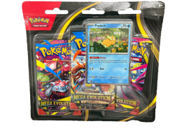 Pokemon TCG Mega Evolution Psyduck Blister 3 Pack - Factory Sealed Fast Shipping - Image 1