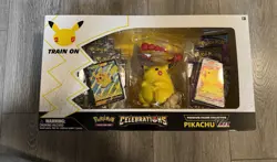 Pokemon TCG Celebrations Pikachu VMAX Premium Figure Collection Box New SEALED! - Image 1