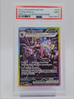 HYDREIGON EX 2024 POKEMON SURGING SPECIAL ILLUSTRATION RARE 240 PSA 9 Q0004 - Image 1