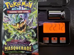 Pokemon Twilight Masquerade Booster Pack Sealed 22.72g 3.71mm Heaviest! - Image 1
