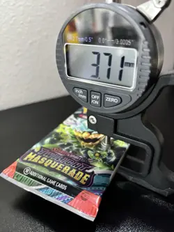Pokemon Twilight Masquerade Booster Pack Sealed 22.72g 3.71mm Heaviest! - Image 3