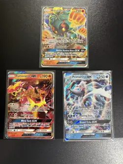 Pokemon GX NM Lot Of 3 W/ Marshadow From Burning Shadows 2017 + More Set Bundle - Image 1