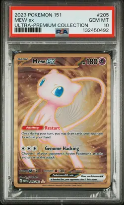 2023 POKEMON 151 ULTRA-PREMIUM COLLECTION #205 MEW EX PSA 10 - Image 1