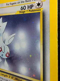 Togetic 16/111 SWIRL Holo Neo Genesis Pokemon TCG LP Lightly Played English - Image 4