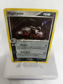 Pokemon TCG Mightyena Power Keepers Holo Rare Card #18/108 MP/LP Condition - Image 2