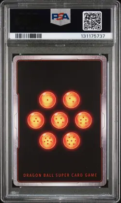 2018 DRAGON BALL SUPER CARD GAME SER 3 CROSS WORLDS HYPER RUSH SSB VEGITO PSA 10 - Image 2