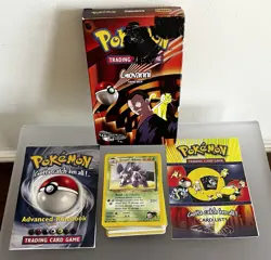 Complete Pokemon Trading Card Giovanni Theme Deck - Image 1