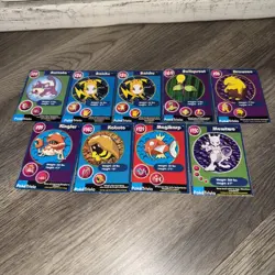 Pokemon Burger King Poketrivia Cards 1999 Vintage 9 Cards MewTwo Strikes Back - Image 2