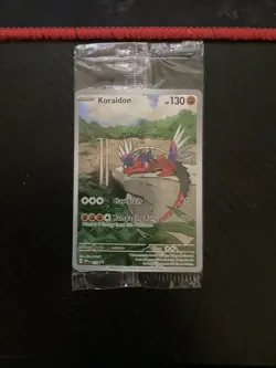 Koraidon 014 Sv: Scarlet & Violet Promo Cards Holo Sealed - Image 1