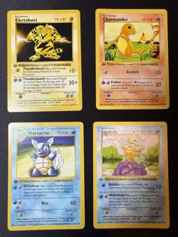 Huge Collection Bulk Lot 66 ALL 1st Edition Base Set Shadowless Pokemon Cards HP - Image 5