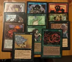 MTG Magic: The Gathering FBB Lot of 11 Vintage Cards - Pics Are What You Get! - Image 1