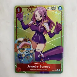 Jewelry Bonney (Parallel) - ST21-004 - One Piece Card Game NM English - Image 1