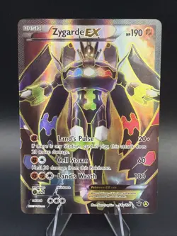 Pokemon TCG Zygarde EX Full Art Alternate Card 54a/124 XY Fates Collide - Image 1