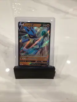 Pokemon TCG Lucario v Astral Radiance Holo Ultra Rare Card 078/189 - Image 1