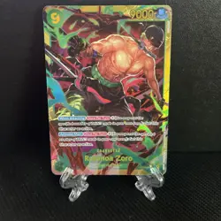 Roronoa Zoro - OP06-118 SEC - Wings of the Captain - Secret Rare One Piece Card - Image 1