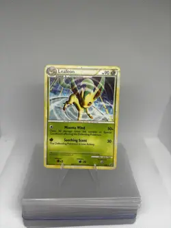 Pokemon TCG Leafeon Non-Holo Card Undaunted 17/90 Moderately Played - Image 1