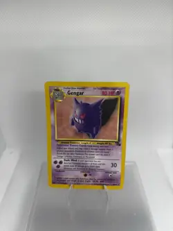 Pokemon TCG Gengar Fossil Card 20/62 Unlimited Regular Rare - Image 1