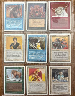 400+ Awesome Vintage Magic The Gathering Alpha Beta Unlimit Arabian Etc Card Lot - Image 3