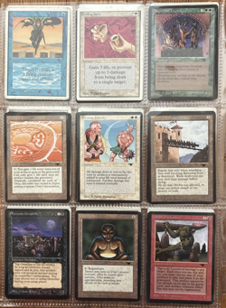 400+ Awesome Vintage Magic The Gathering Alpha Beta Unlimit Arabian Etc Card Lot - Image 5