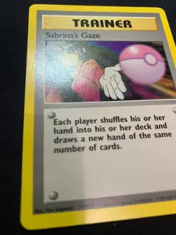 SABRINA'S GAZE - 125/132 - GYM HEROES - POKEMON CARD - LP - Image 2