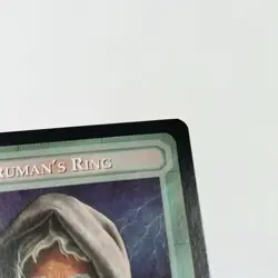 MIDDLE EARTH THE WHITE HAND RARE CARD SARUMAN'S RING - Image 4