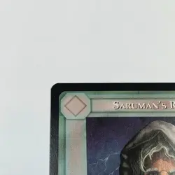 MIDDLE EARTH THE WHITE HAND RARE CARD SARUMAN'S RING - Image 5