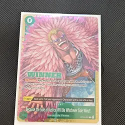 Bandai One Piece Card Game OP05 Foil Winner Event OP05-037 - Image 1