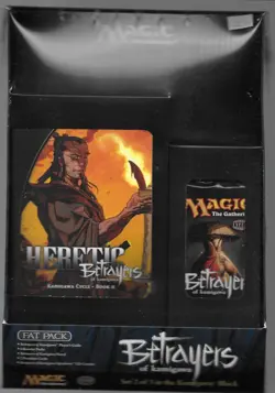 Sealed Magic The Gathering CCG Betrayers of Kamigawa Fat Pack - Image 1