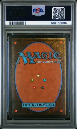 2025 MTG FINAL FANTASY BORDERLESS-SURGE FOIL SQUALL SEED MERCENARY PSA 10 - Image 2