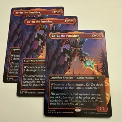 3x Zo-Zu the Punisher (1 Foil) 26 Secret Lair Countdown SLC MTG Rare Unplayed x3 - Image 2