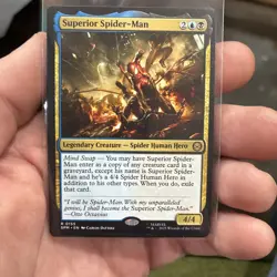 Superior Spider-Man 0155 Marvel's Spider-Man MTG Rare Unplayed Magic - Image 1