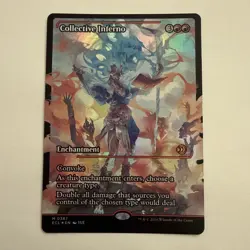 Collective Inferno FOIL Showcase 387 Lorwyn Eclipsed ECL MTG Mythic Unplayed NM - Image 1