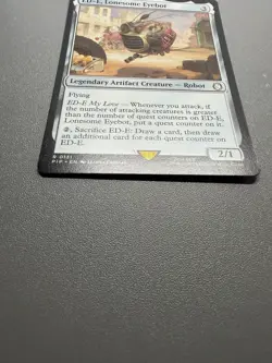 EDE Lonesome Eyebot R 0131 MTG PIP Fallout Rare NM REGULAR - Image 2