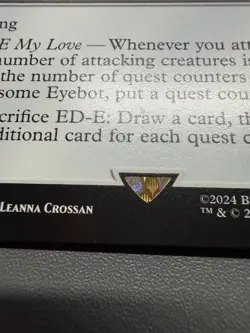 EDE Lonesome Eyebot R 0131 MTG PIP Fallout Rare NM REGULAR - Image 3